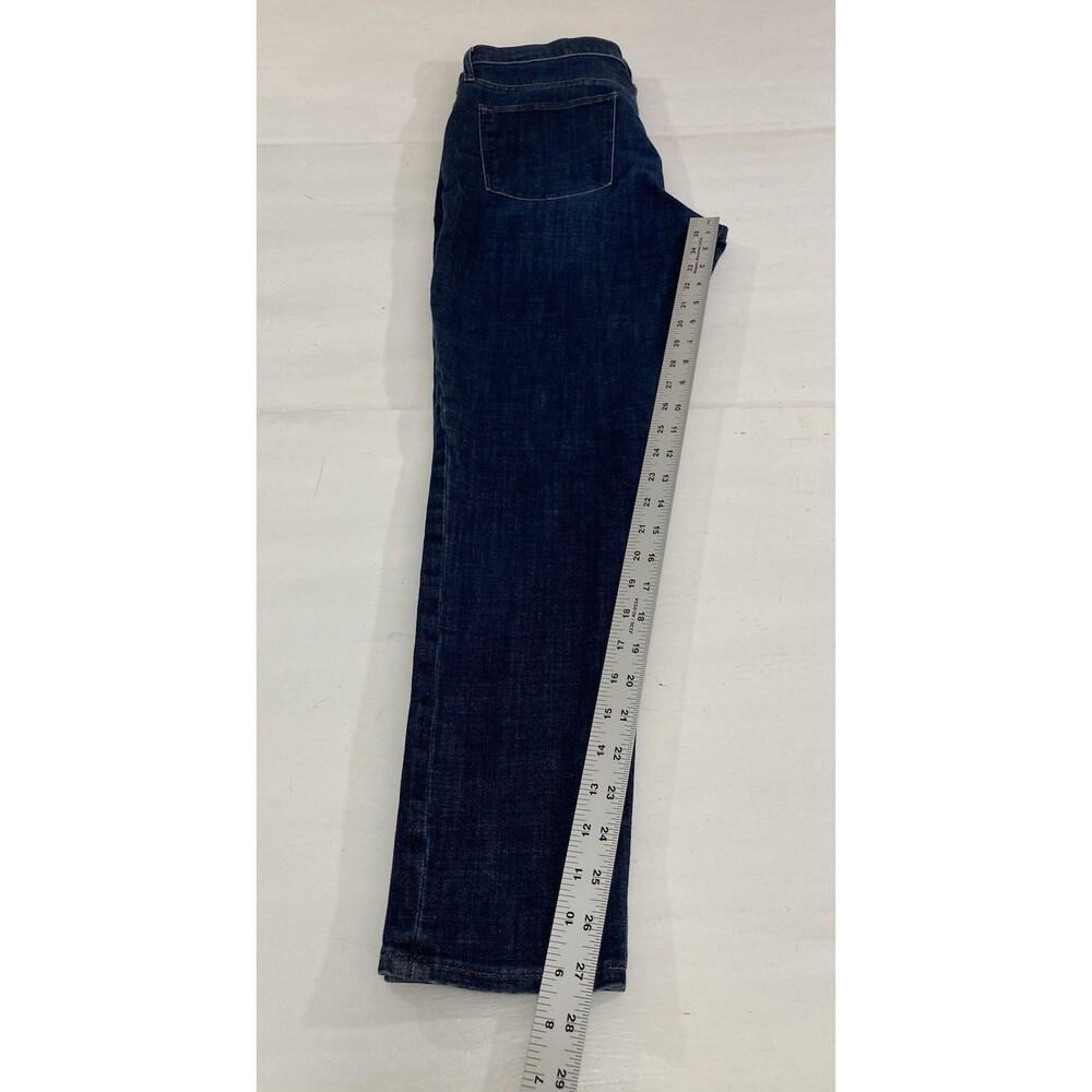Gap True Skinny Jeans Womens 31R Blue Denim Classic Rise Stretch 5 Pocket Pants - Picture 11 of 12
